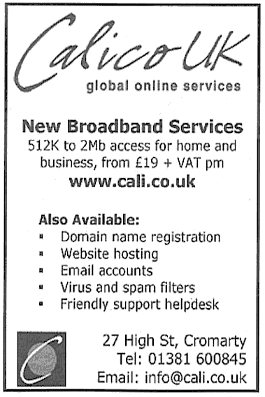 Highland News Advert